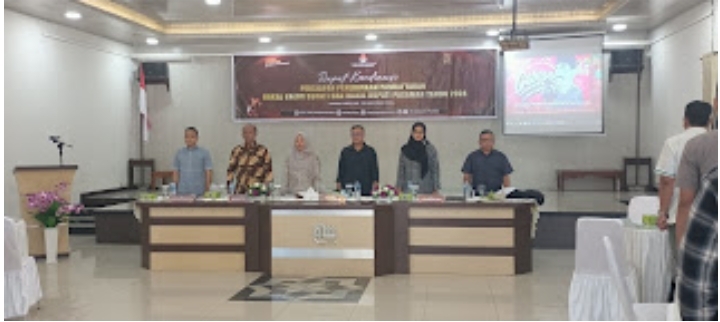 KPU Pasaman Gelar  Rekor Jelang Penerimaan Pendaftaran Bakal Calon Bupati Dan Wakil Bupati 