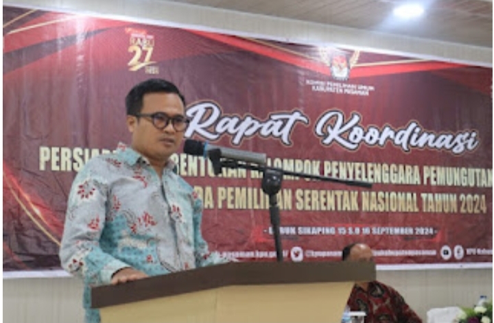 KPU kabupaten Pasaman Gelar Rekor Persiapan Pembentukan KPPS Pemilihan Serentak 2024