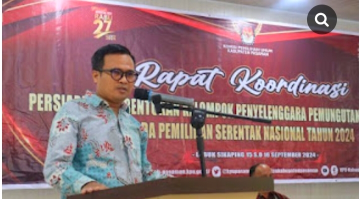 DPT Pilkada Kabupaten Pasaman 218.980 jiwa